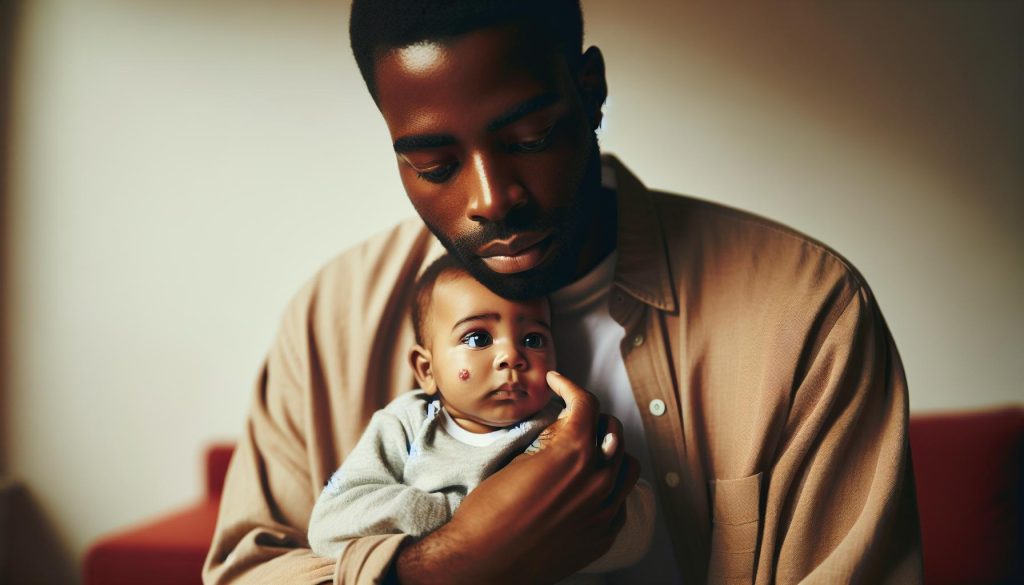 A mi bebé le salió un granito en la cara: ¿Es normal o grave?