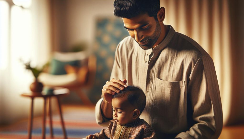 A mi bebé le suda la cabeza: Razones y cuándo preocuparse