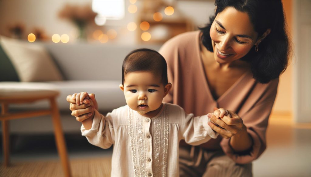 A qué edad anda un bebé: Desarrollo motor paso a paso