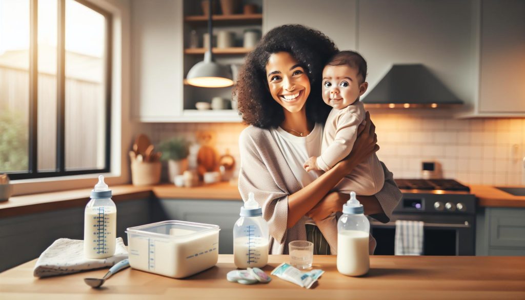 Leche de fórmula sin lactosa: Cuándo y cómo usarla