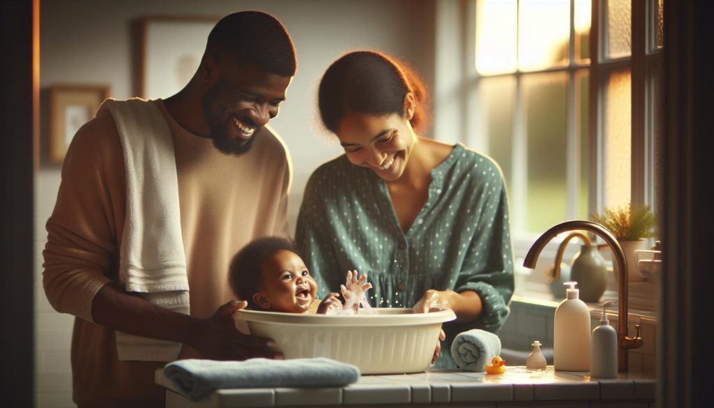 A qué hora bañar al bebé en la noche: Rutina perfecta