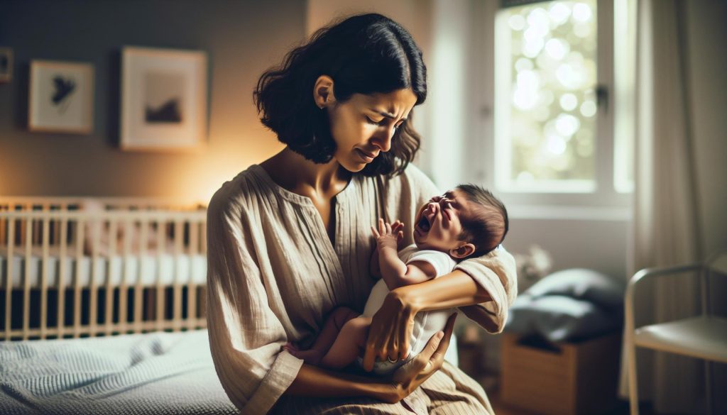 Por qué mi bebé se despierta llorando: 7 causas y soluciones​