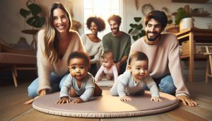 A qué mes gatean los bebés: cómo estimular​