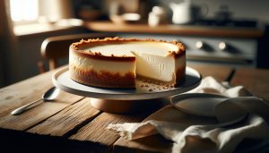 Tarta de queso sin horno con cuajada y leche condensada: Wow