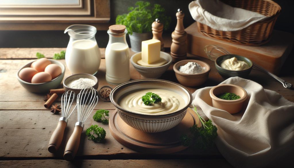 Bechamel Sin Leche: Cremosa y Lista en 5 Minutos﻿
