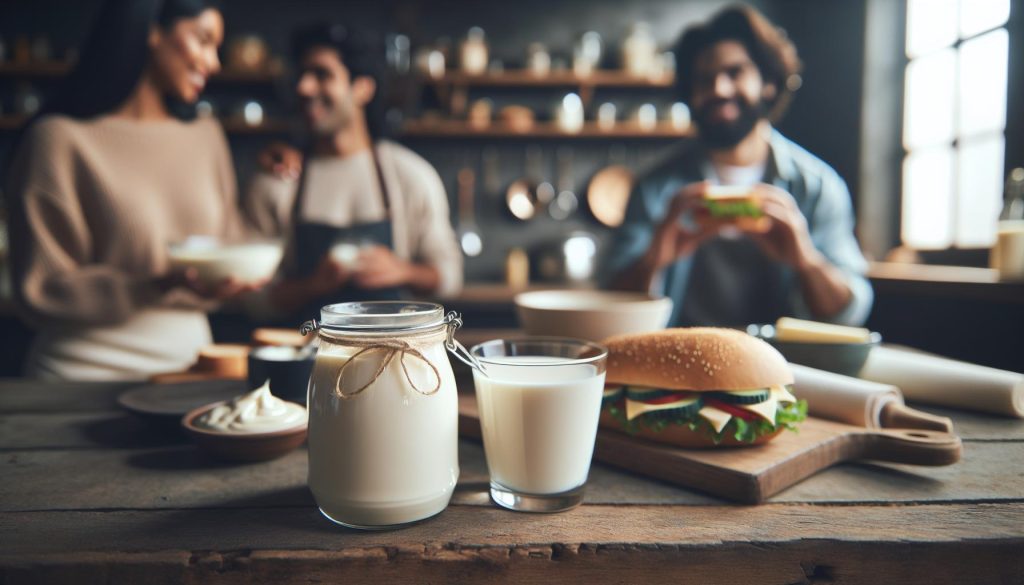 Mayonesa con Leche Sin Huevo: Alternativa Suave y Económica﻿