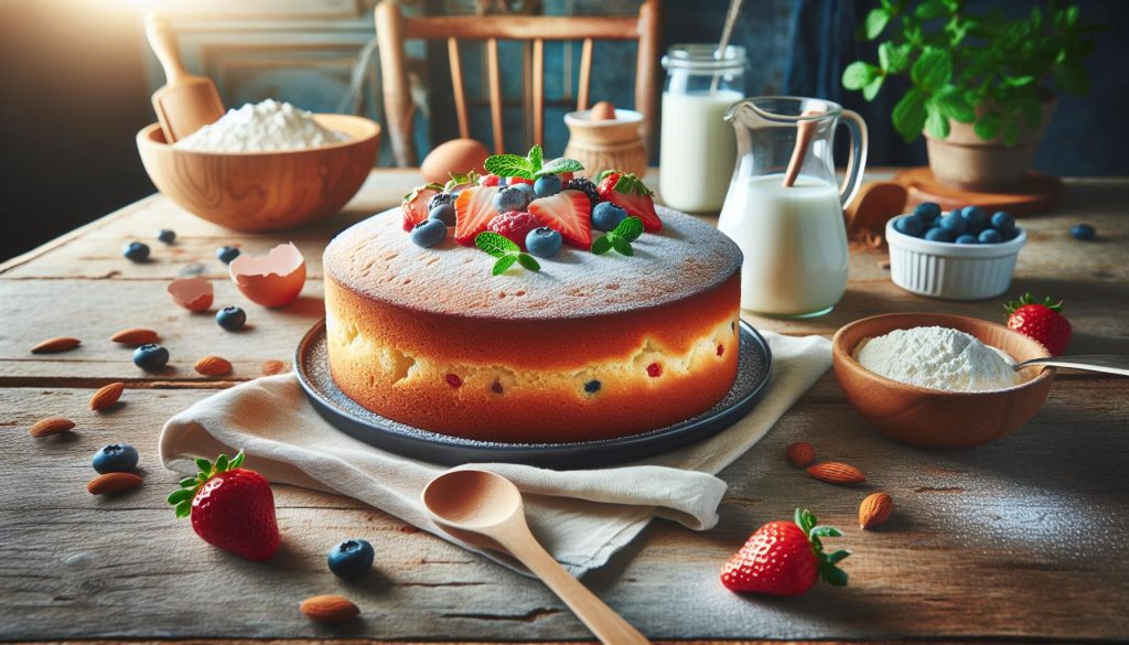 Bizcocho Sin Huevo Ni Leche: Esponjoso y Apto Para Todos﻿