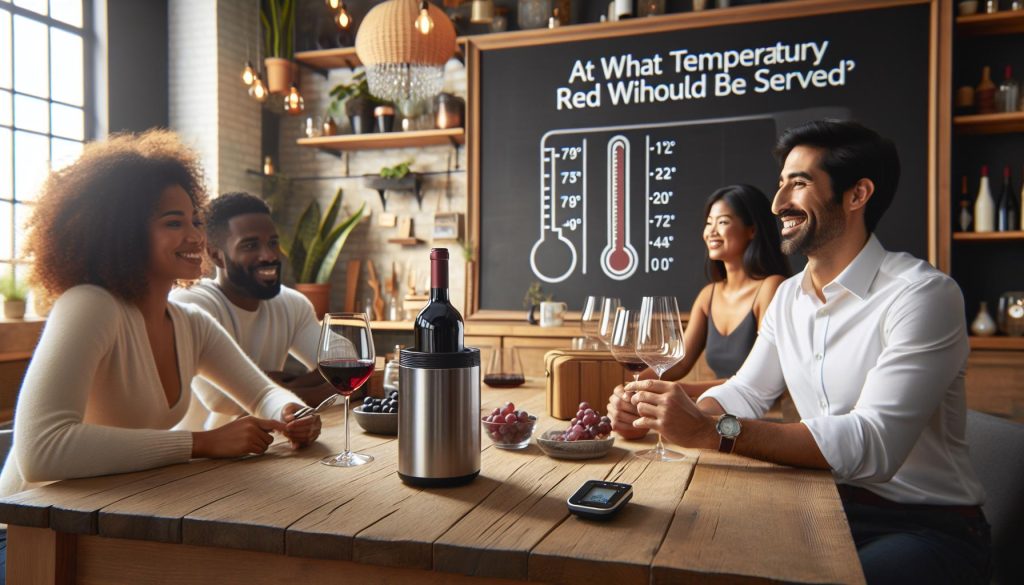 A qué temperatura se bebe el vino tinto: guía rápida​