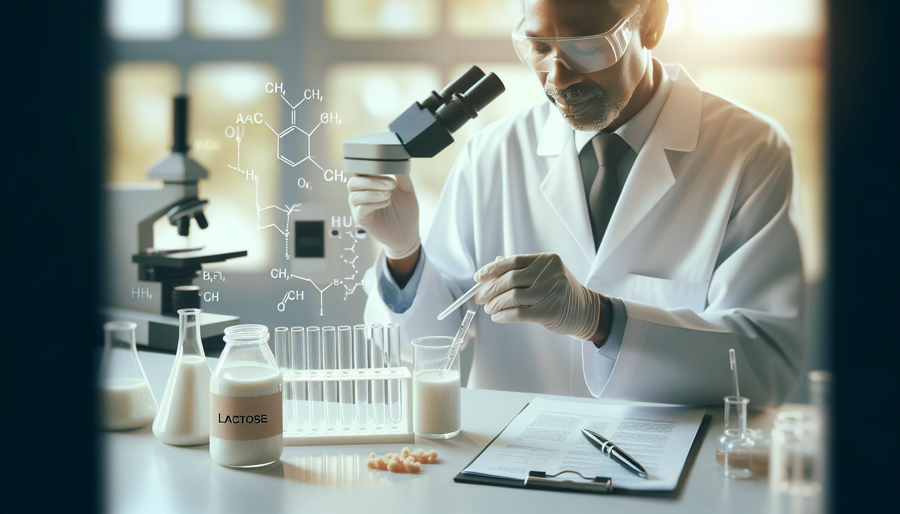 2. Ingredientes clave para la producción de leche sin lactosa