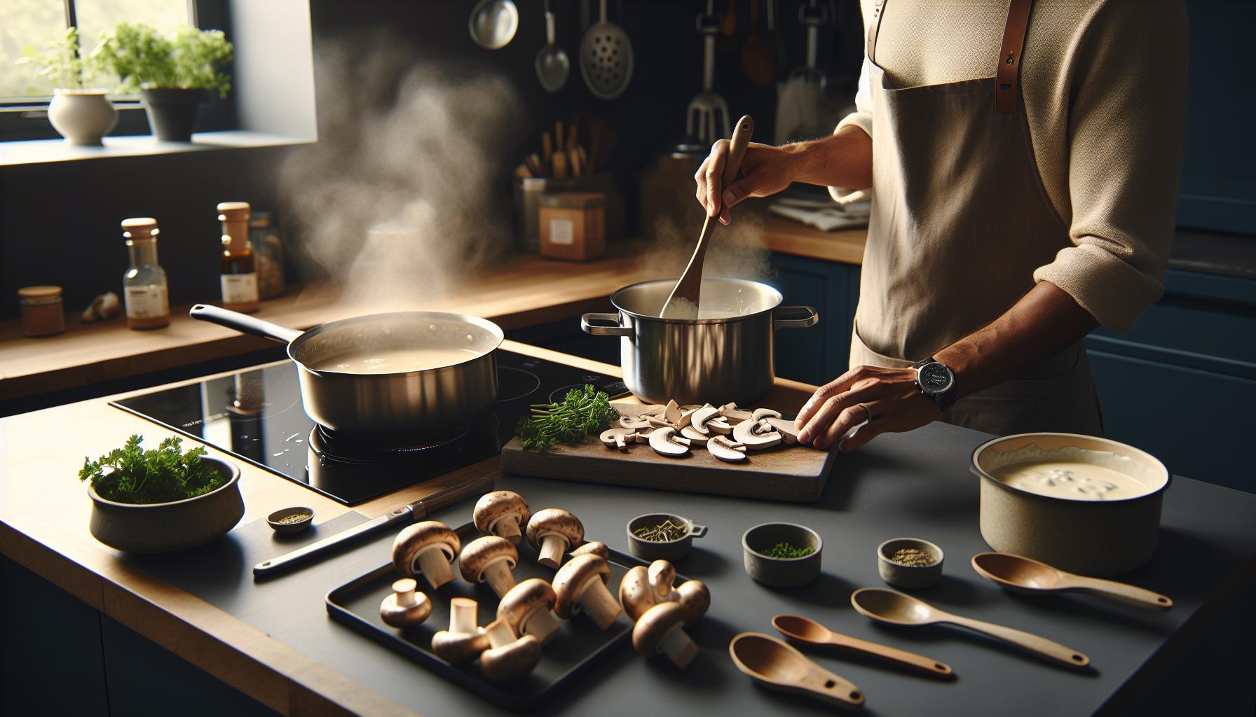 Paso a paso: Preparación rápida de la salsa de champiñones en 15 minutos