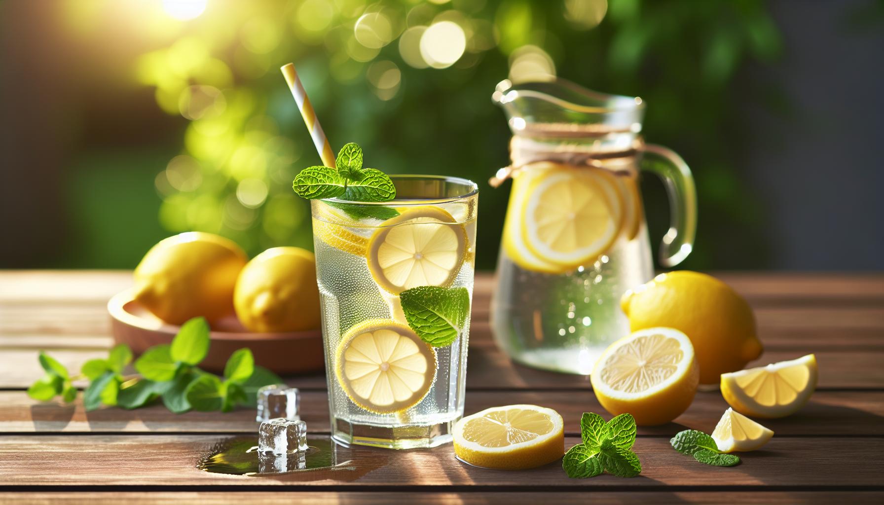 Para que sirve beber agua con limón: 7 beneficios sorprendentes 2 1. Hidratación y Bienestar: La Importancia del Agua con Limón