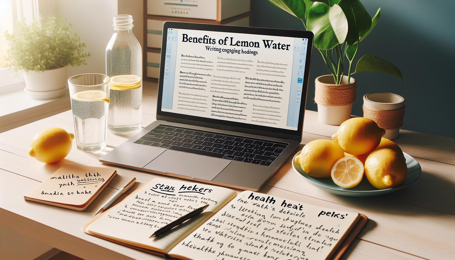 Para que sirve beber agua con limón: 7 beneficios sorprendentes 1 Aquí tienes varios encabezados (H2) que puedes utilizar para tu artículo