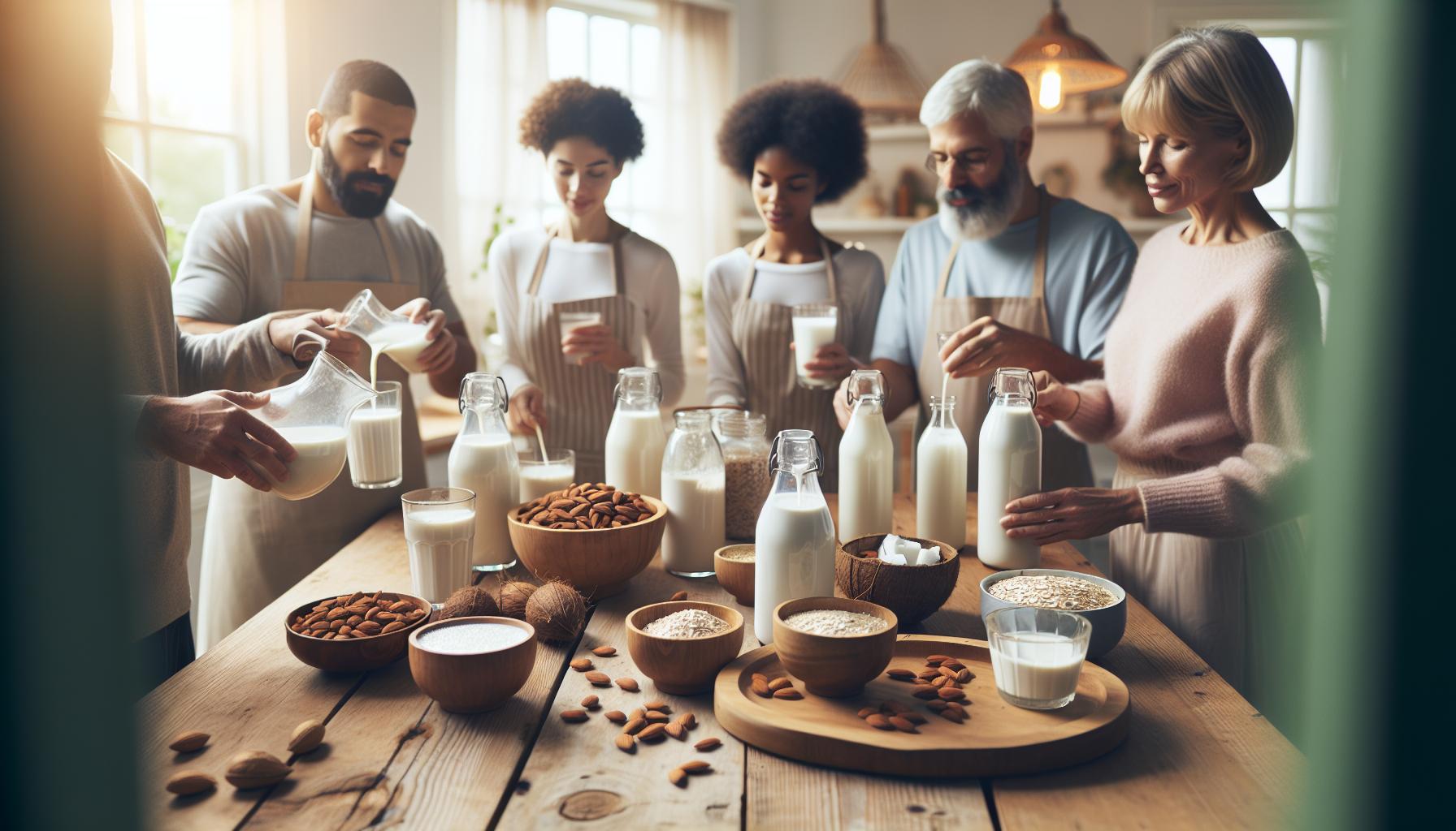 Alternativas Naturales: Leches Vegetales y Sus Beneficios