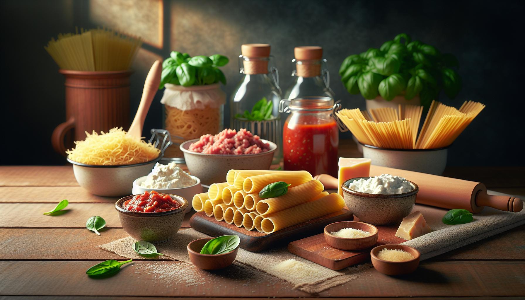 H2: Ingredientes Esenciales para Preparar Canelones sin Gluten