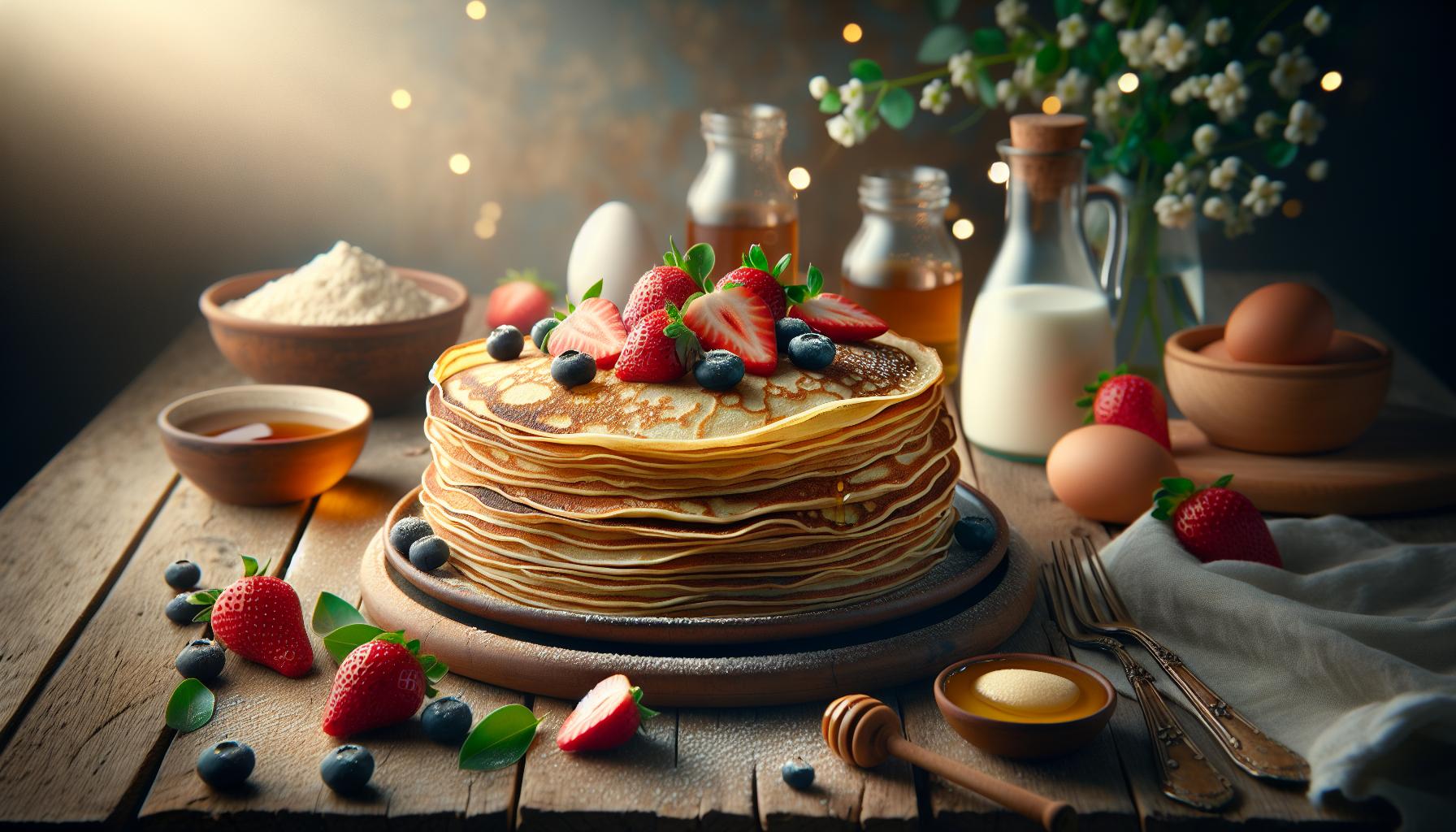Receta Crepes Sin Gluten: Ligeros y Deliciosos 2 1. ¿Qué son los crepes sin gluten y por qué elegirlos?