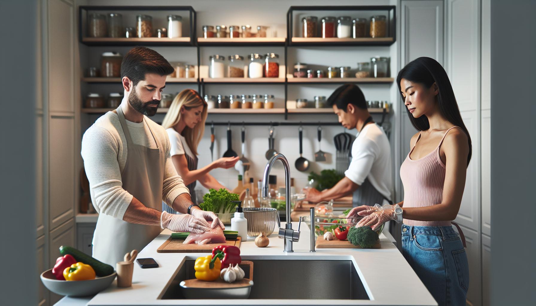 Consejos de cocción y manipulación segura de alimentos