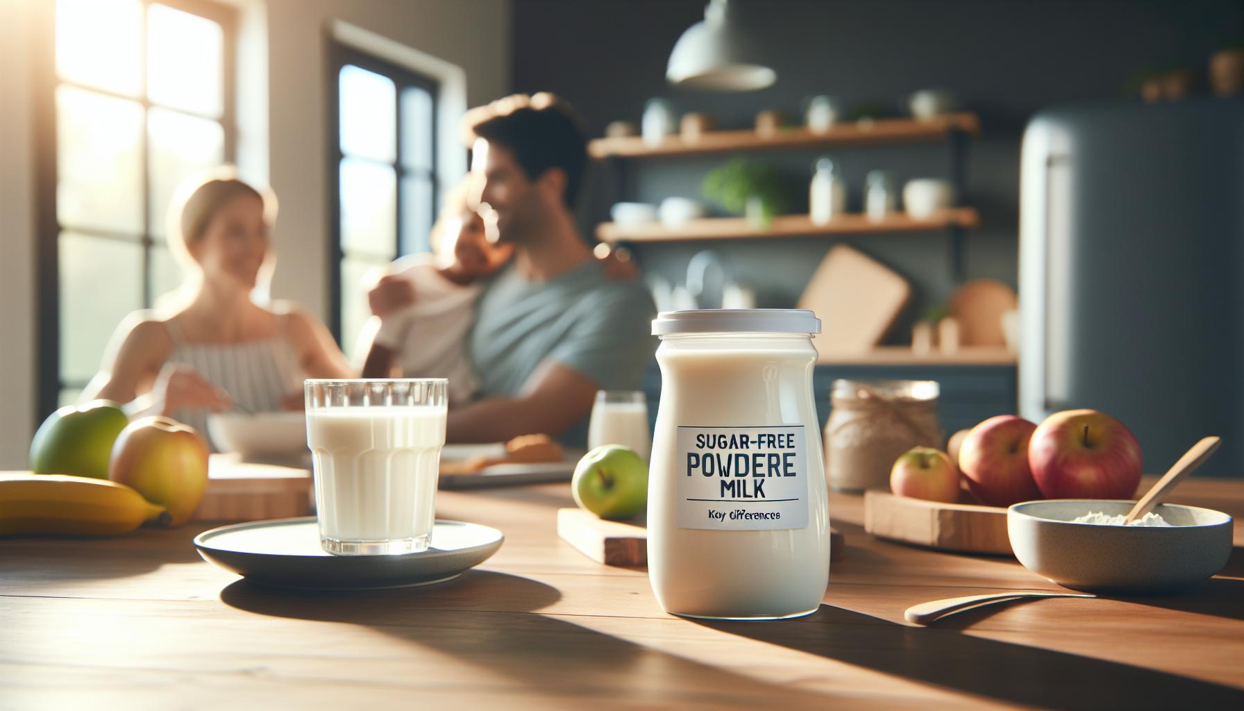 ¿Por Qué Elegir Leche en Polvo Sin Azúcar? Diferencias Clave