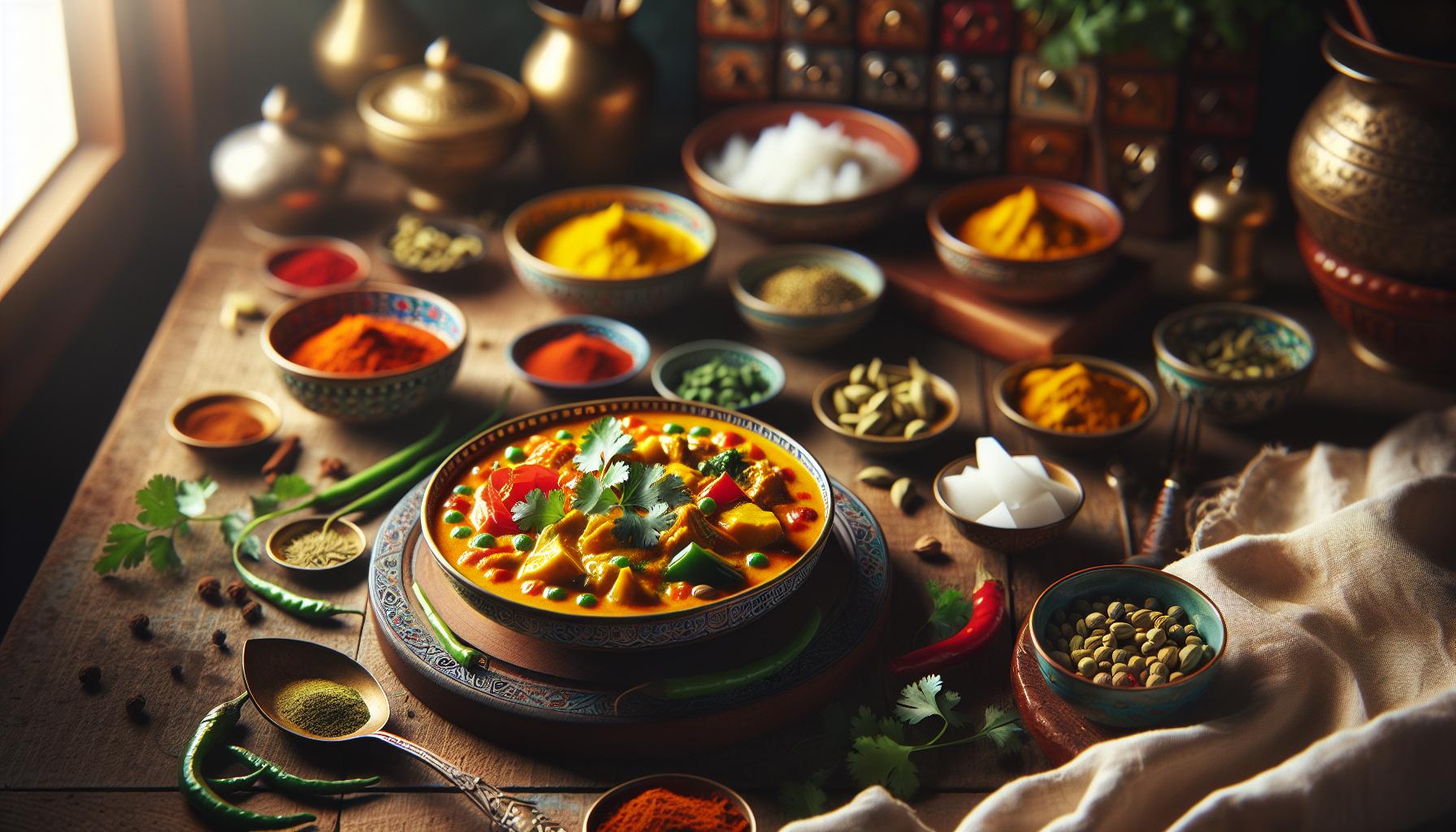 La Esencia de un Curry Tradicional sin Lactosa