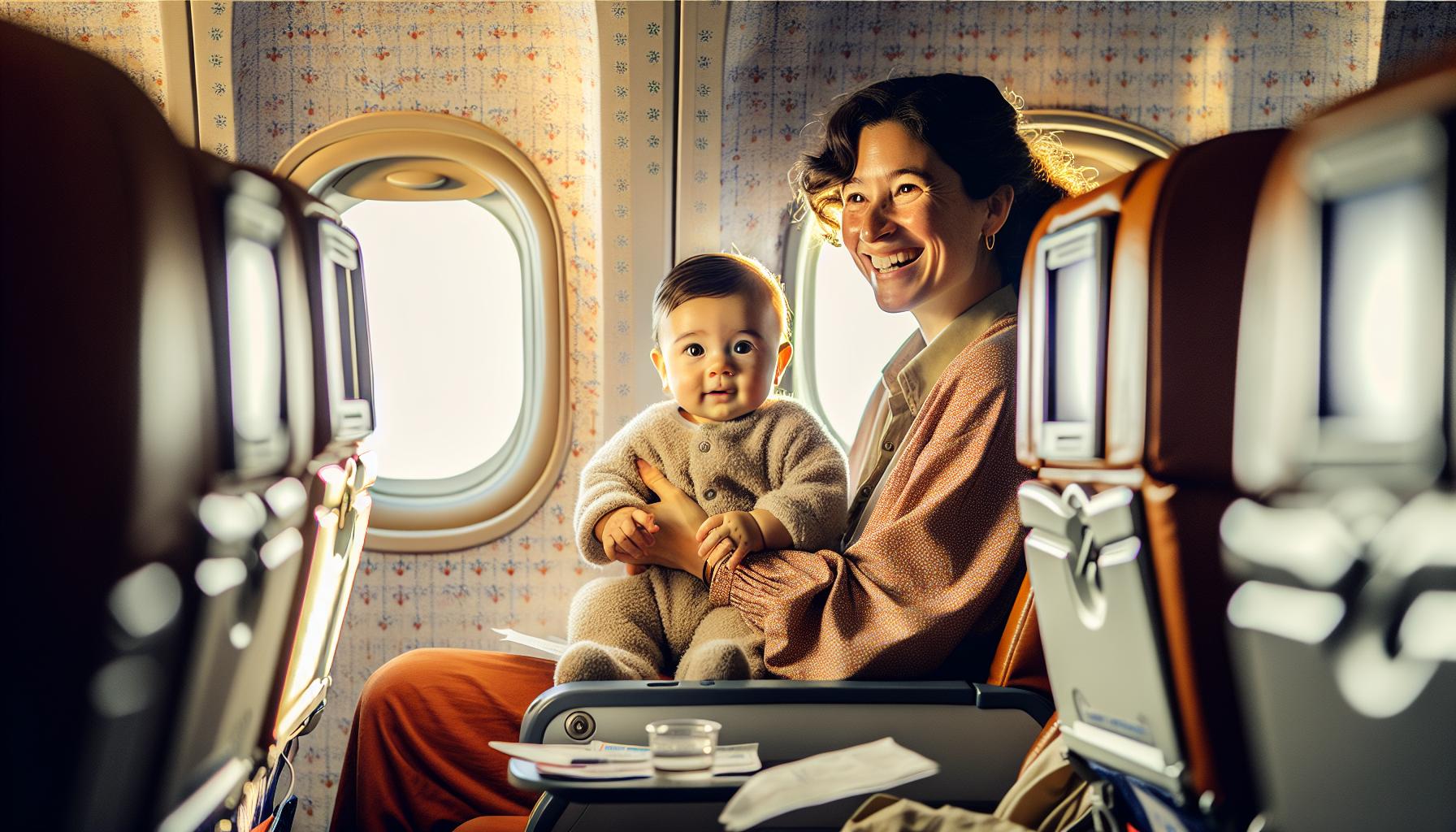 1. ¿Cuál es la edad ideal para que un bebé viaje en avión?