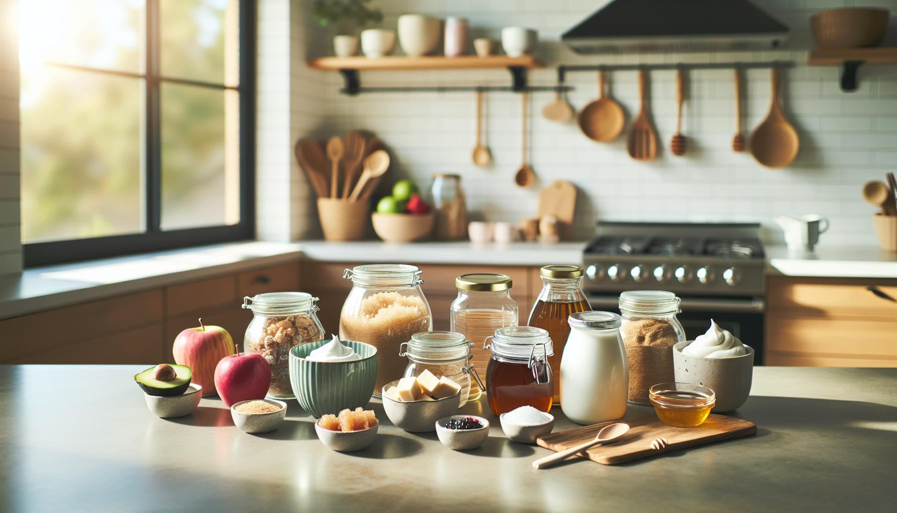 5. Alternativas Saludables: Sustitutos de Azúcar y Grasas en Recetas Sin Gluten