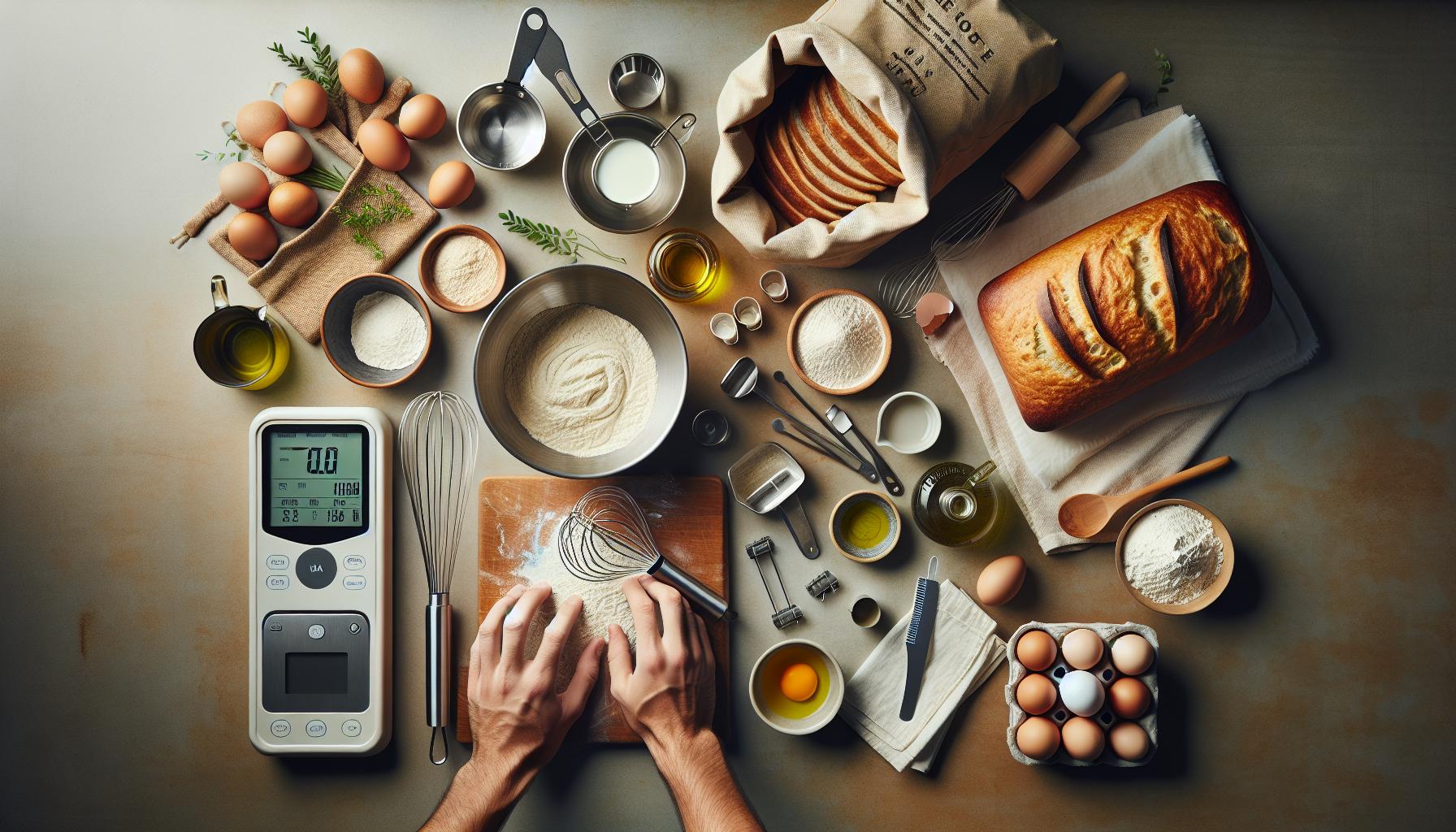 Utensilios Esenciales para Hacer Pan Sin Gluten en Casa