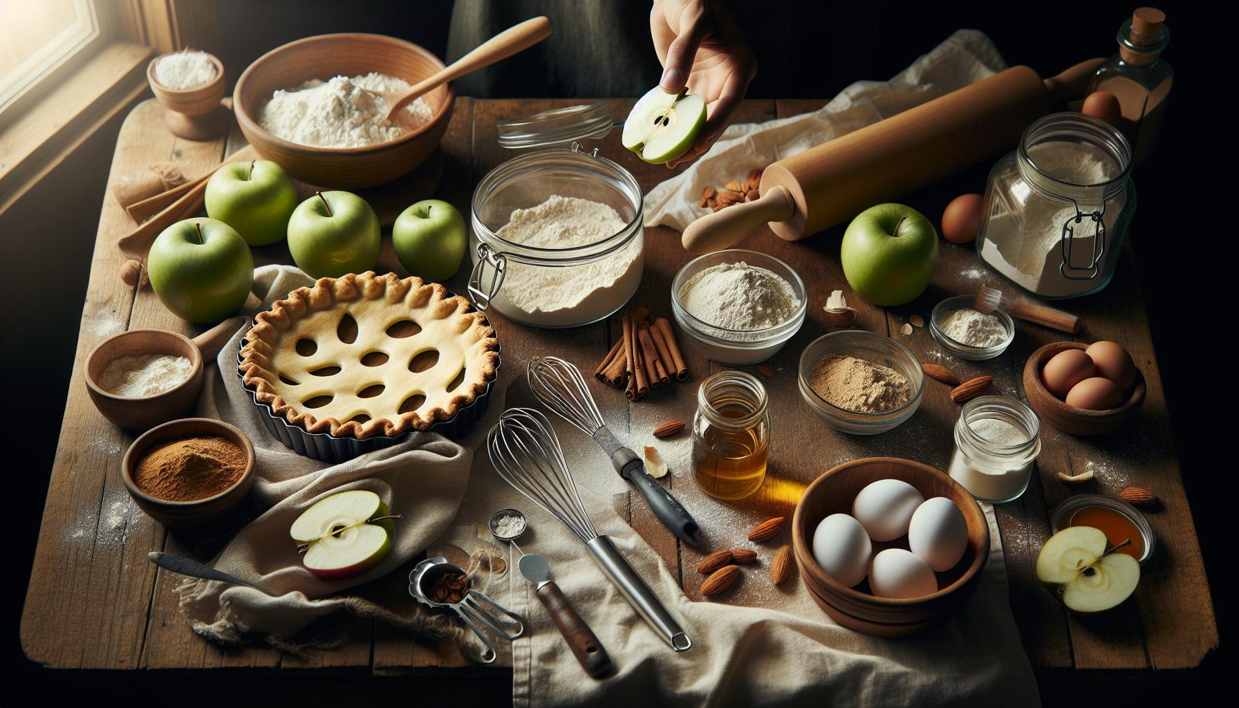 Tarta de Manzana Sin Gluten: Receta Jugosa 2 Ingredientes Esenciales para una Tarta de Manzana Sin Gluten