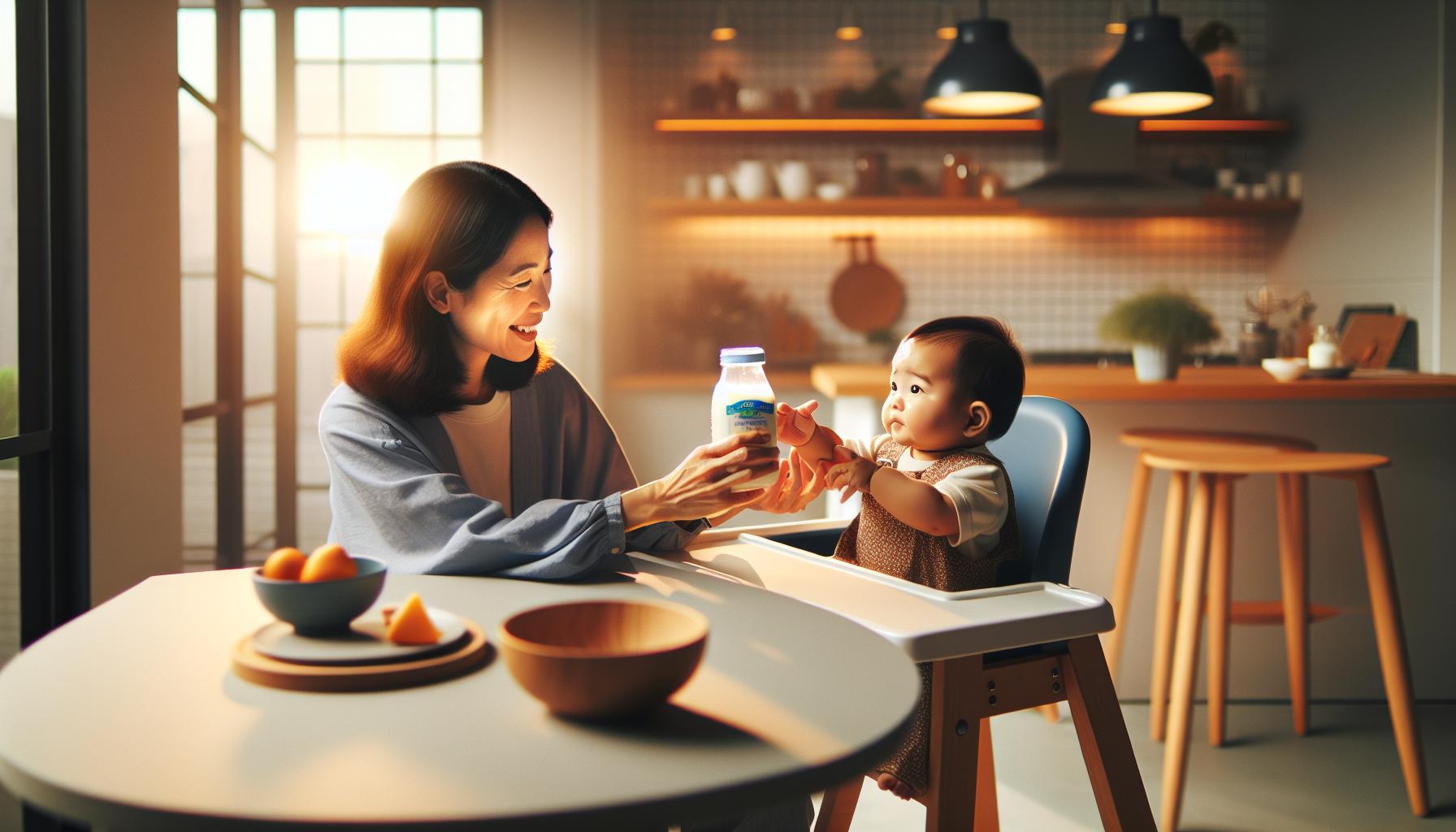 4. Estrategias para la transición: Cómo introducir la leche sin lactosa en la dieta de tu bebé