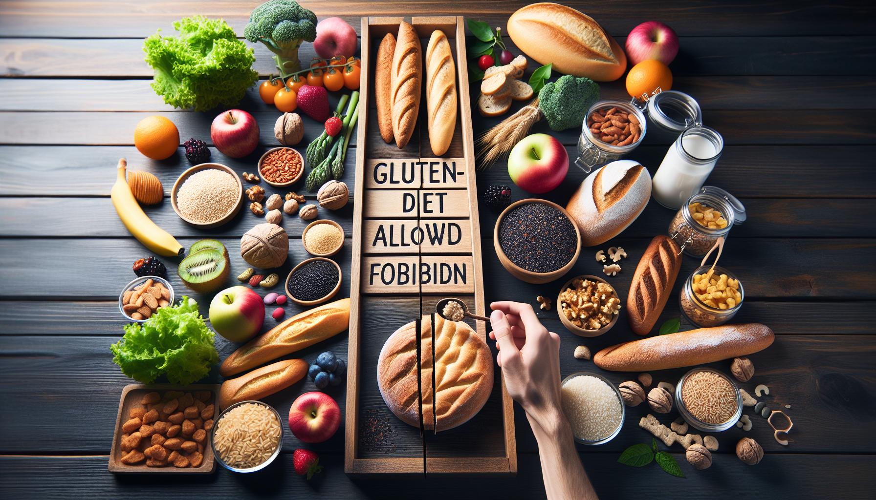 Alimentos permitidos y prohibidos en una dieta sin gluten