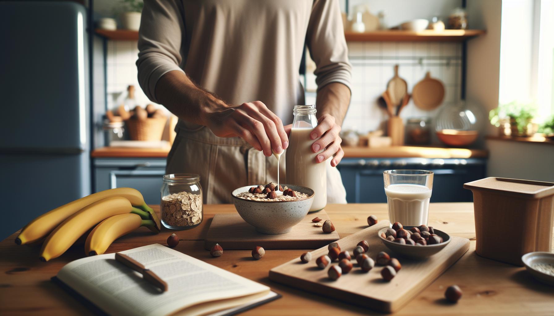 Leche de Avellanas Sin Azúcar: Rica en Nutrientes Para Mamás 2 Cómo Integrar la Leche de Avellanas en Tu Alimentación Diaria