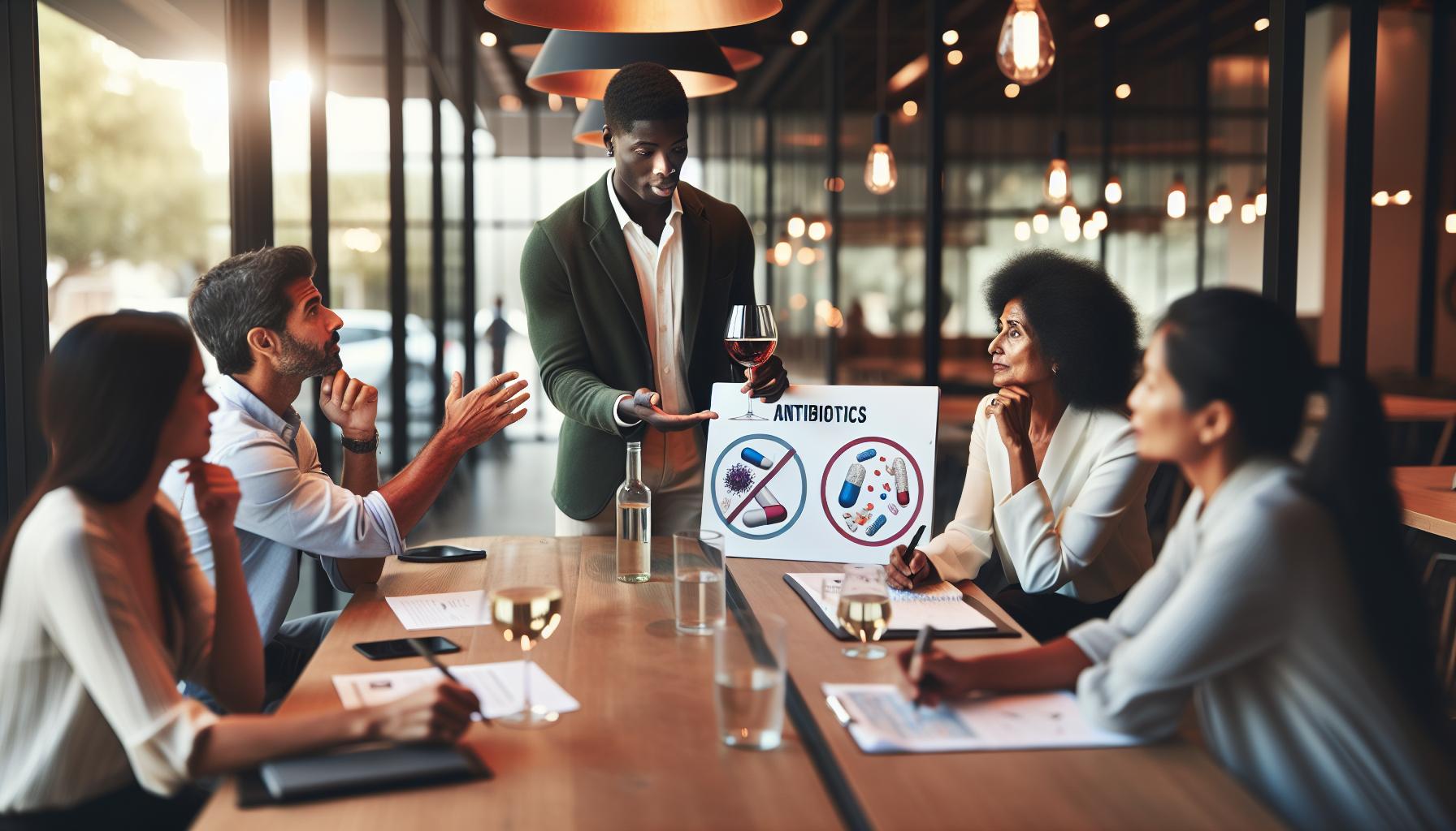 1. Entendiendo la interacción entre alcohol y antibióticos