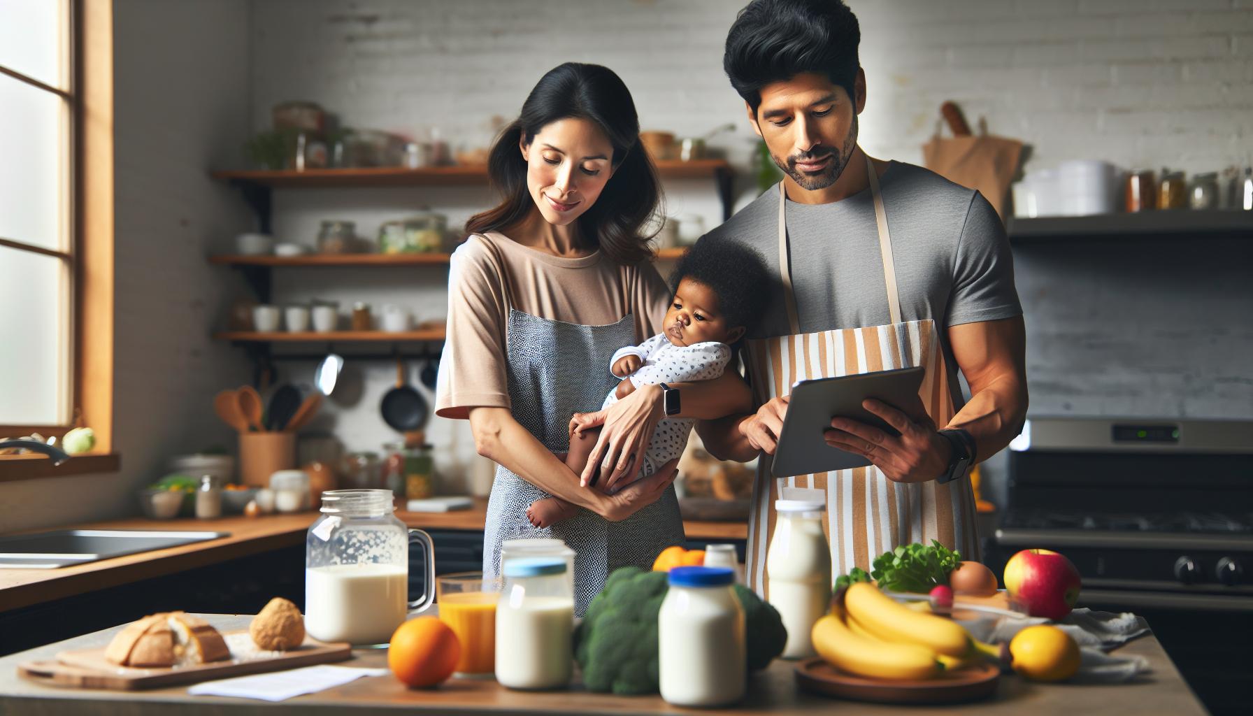 Comprendiendo las Necesidades Nutricionales de los Bebés Sin Leche de Vaca