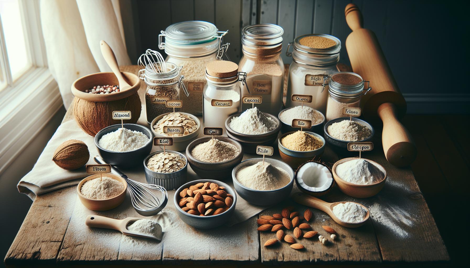 Harina Sin Gluten: Cómo Elegir la Perfecta para Cada Receta 1 Tipos de Harina Sin Gluten: ¿Cuál es la Mejor para Tus Platillos Favoritos?