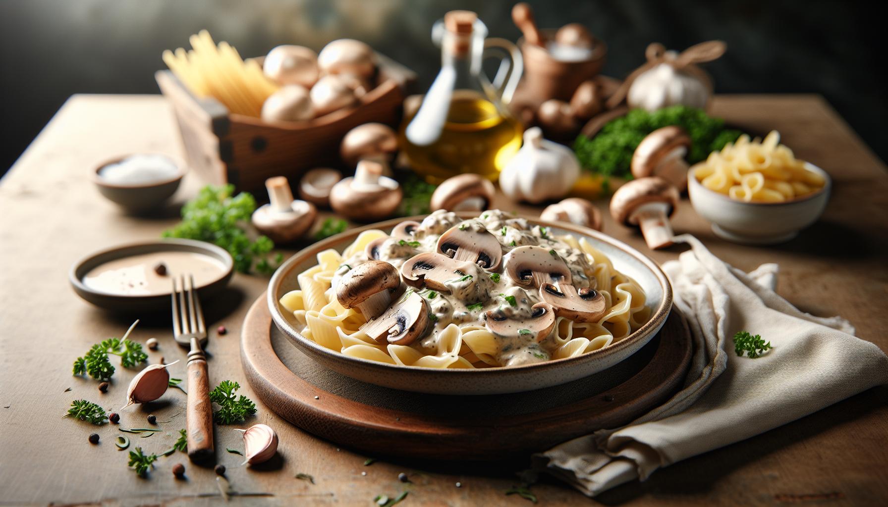 Salsa Champiñones Sin Nata Ni Leche: Cremosa y Saludable 2 2. Beneficios Nutricionales de la Salsa Cremosa a Base de Champiñones