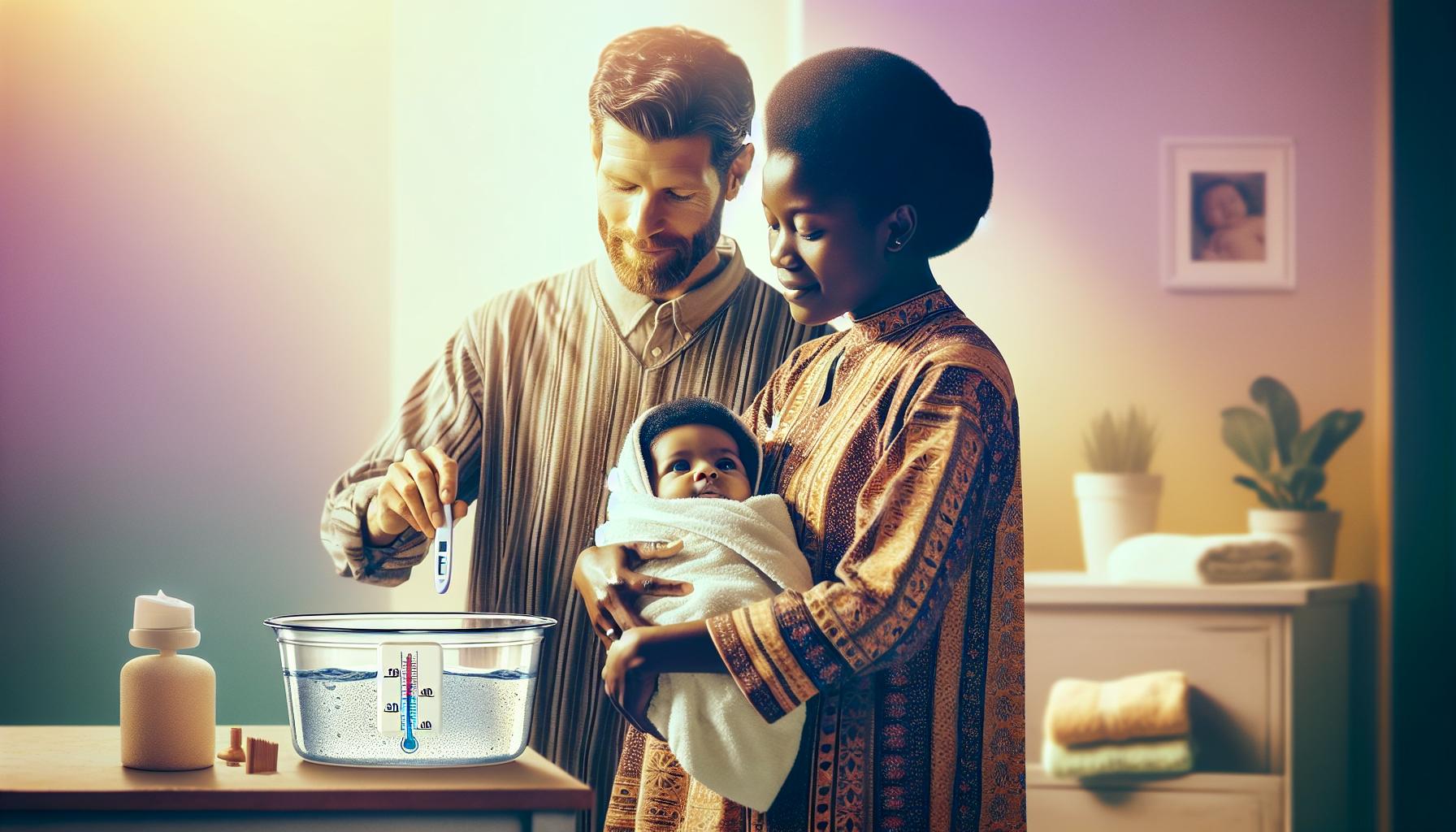 A cuántos grados se baña un bebé recién nacido: Temperatura ideal 2 Explora por qué la temperatura del agua es crucial para la seguridad y comodidad del bebé
