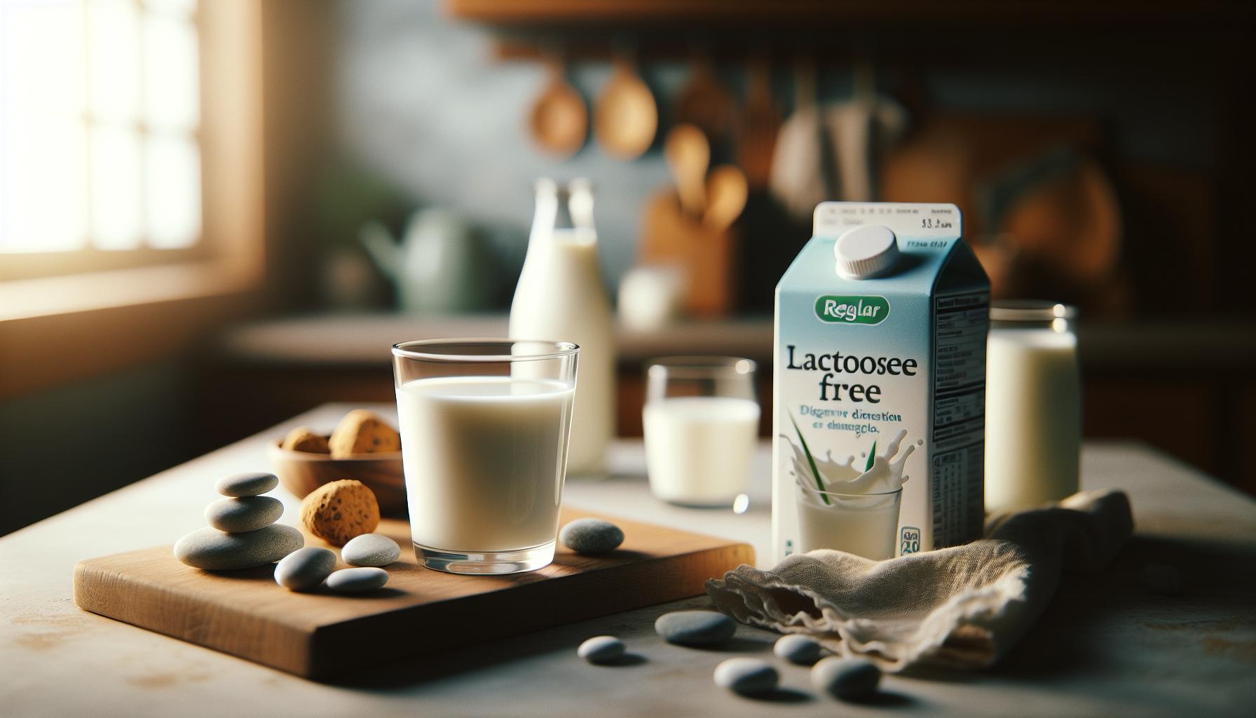 Comparativa: Leche Sin Lactosa vs. Leche Regular