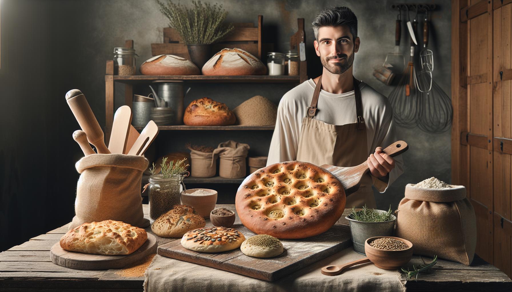 Explora la historia de la focaccia y su adaptación a versiones sin gluten