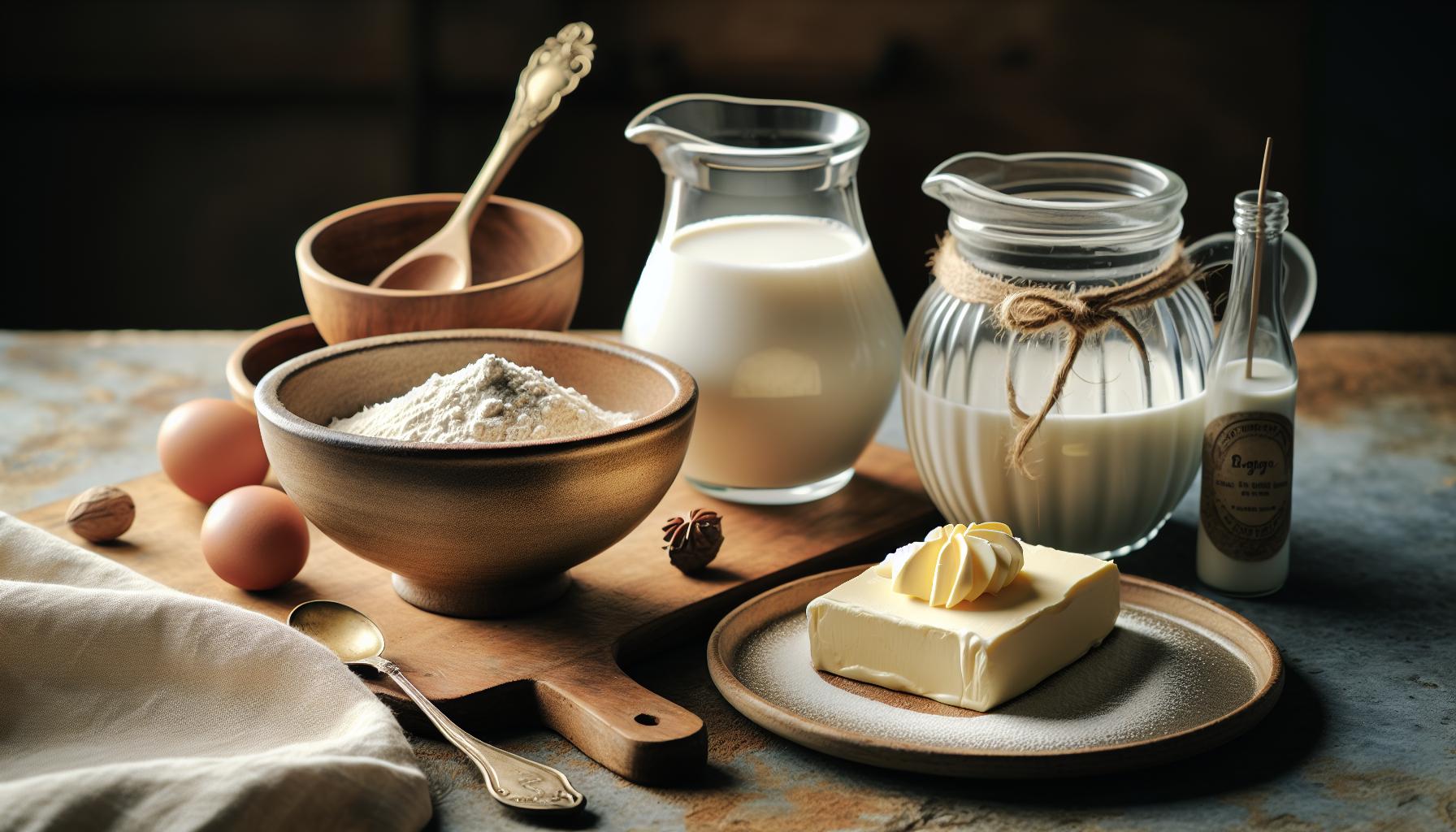 2. Ingredientes esenciales para una bechamel cremosa y deliciosa