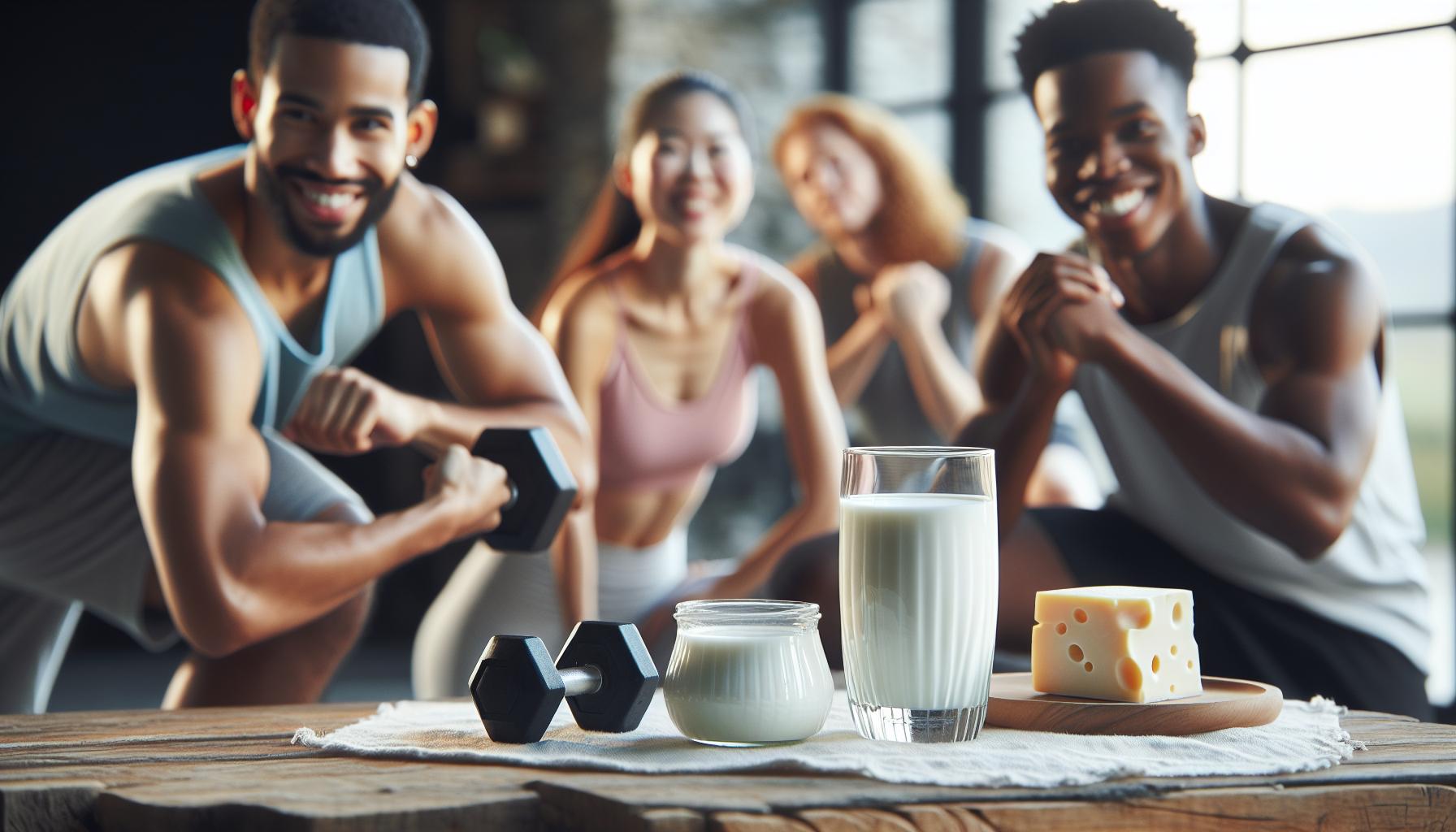 2. Leche: ¿Aliada en la Salud ósea y Muscular?