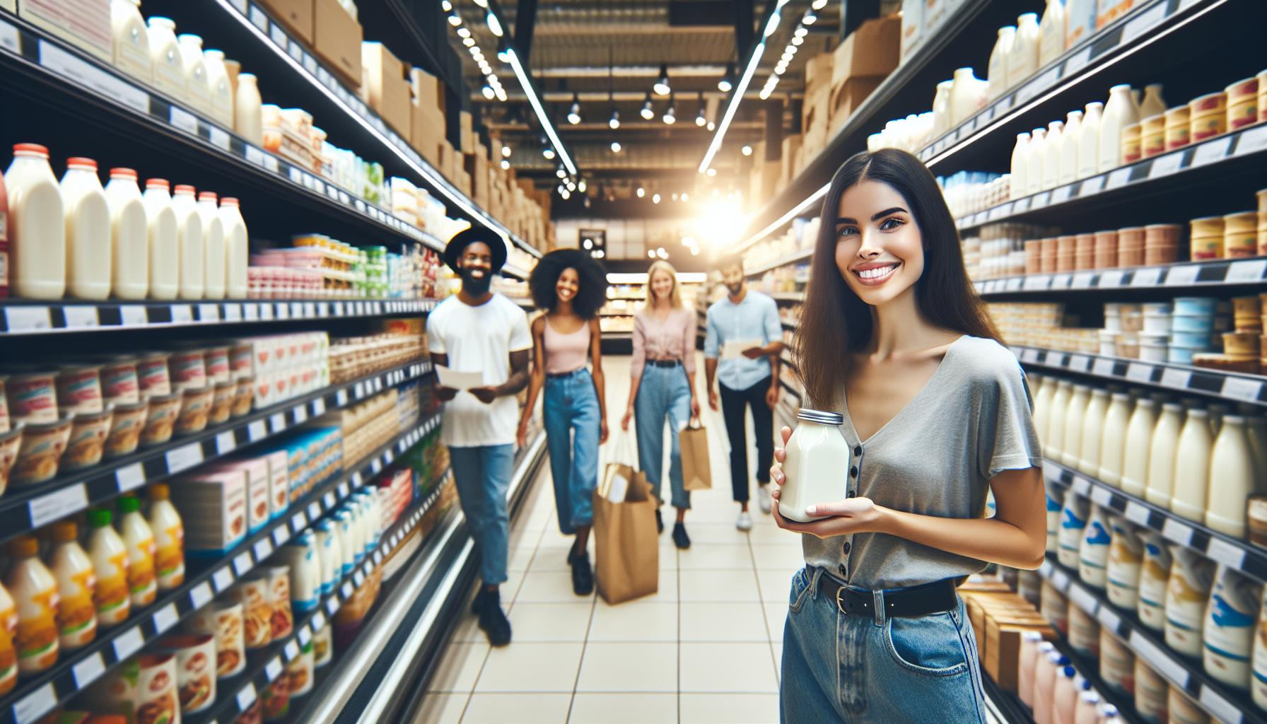 2. Lista actualizada de productos sin trazas de leche en Mercadona