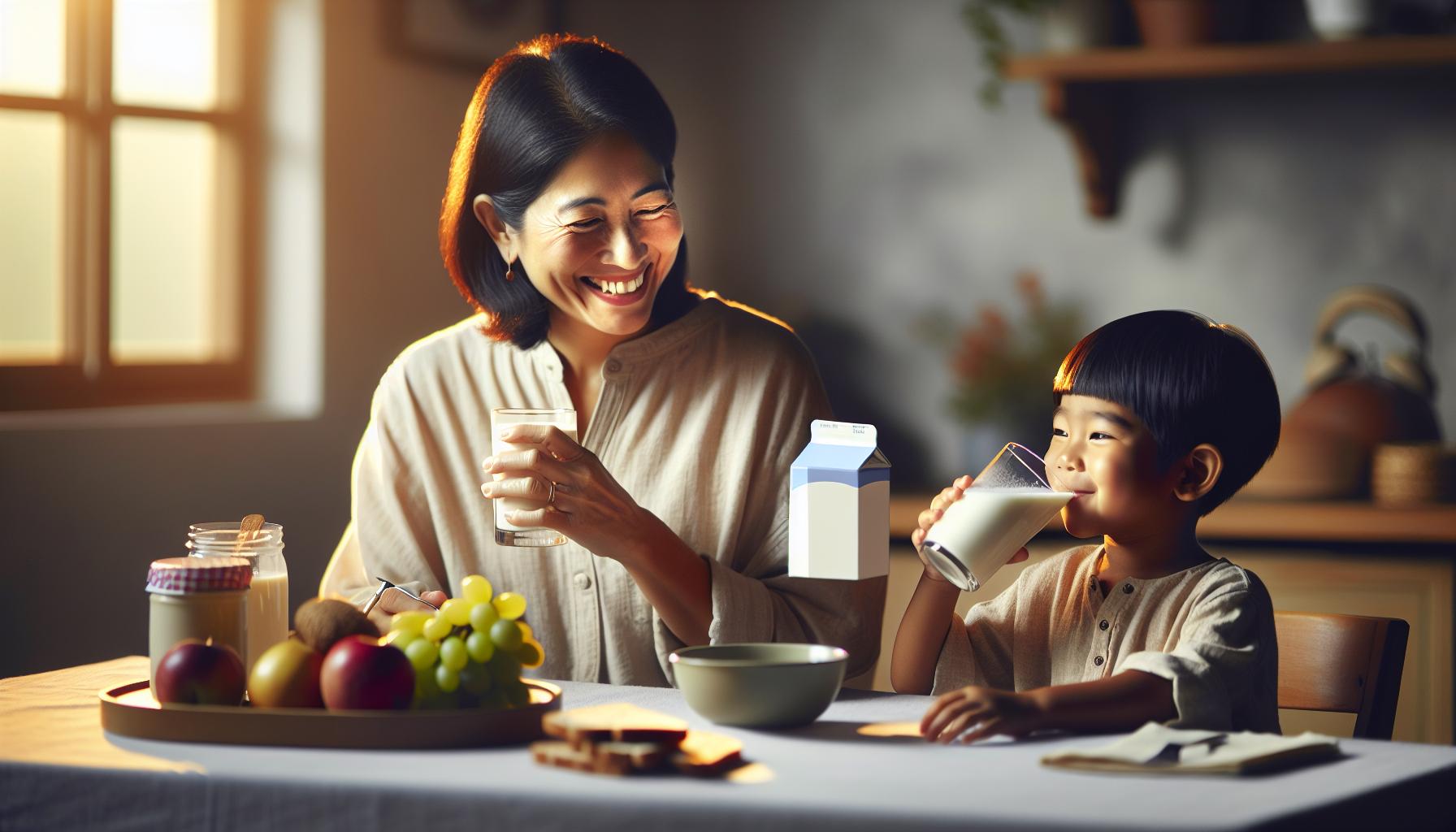 Nutrientes Esenciales en la Leche de Soja y su Impacto en la Salud Materno-Infantil