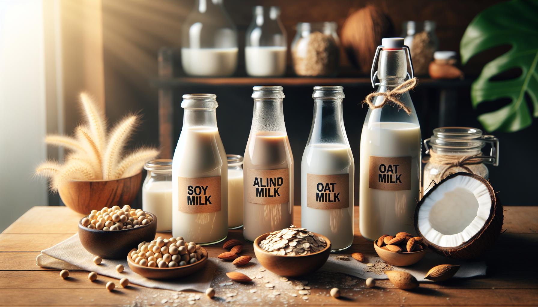 Comparativa: bebida de soja frente a otras alternativas lácteas