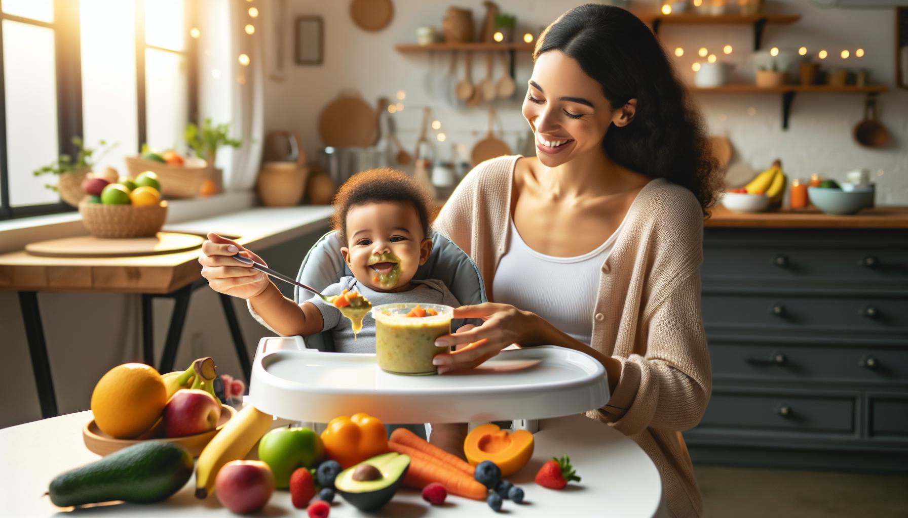 Alimentos que apoyan el desarrollo: Nutrientes esenciales para bebés