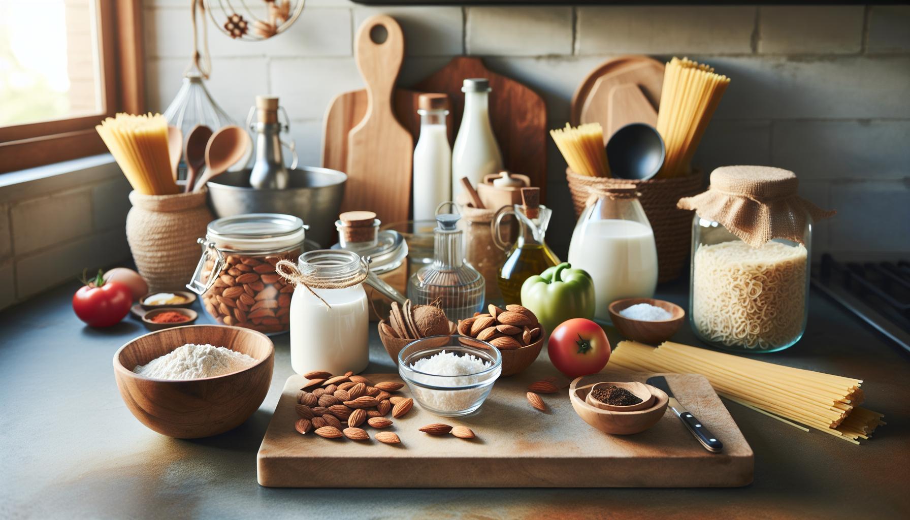 Menú semanal sin gluten y sin lactosa: Plan completo 2 3. Ingredientes esenciales para una cocina sin gluten y sin lactosa