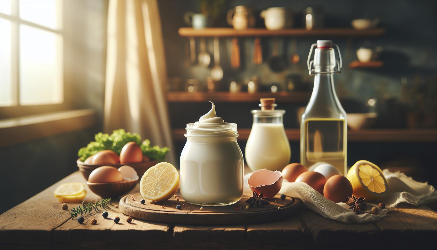 Mayonesa con Leche Sin Huevo: Alternativa Suave y Económica 1 Beneficios nutricionales de la mayonesa a base de leche