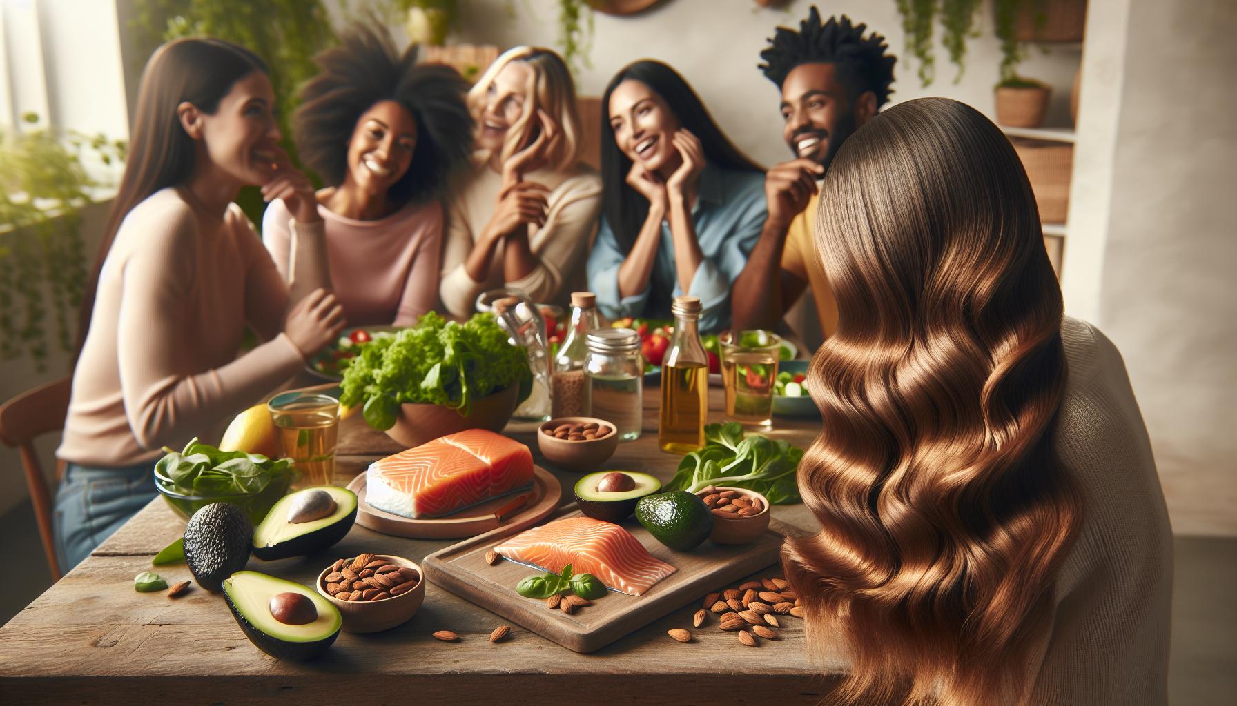 5. Nutrición y salud capilar: Alimentos que promueven un crecimiento saludable