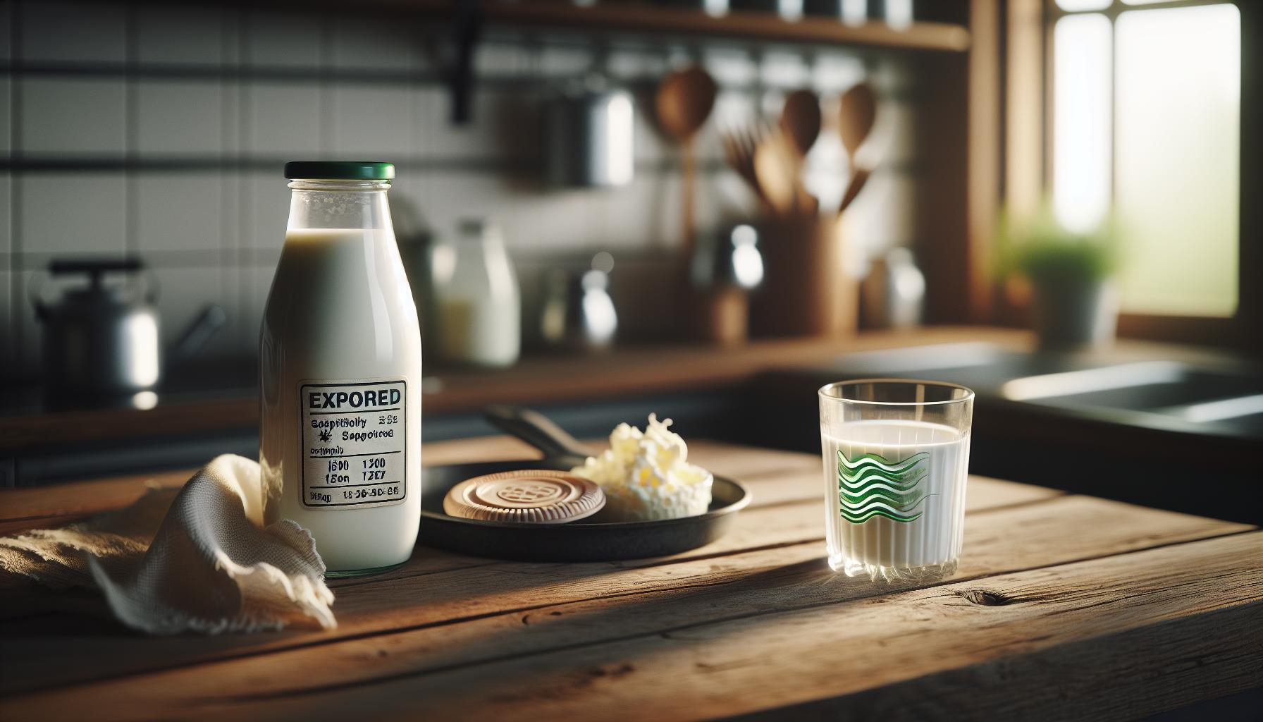 2. Señales de que la Leche Caducada Puede Ser Peligrosa