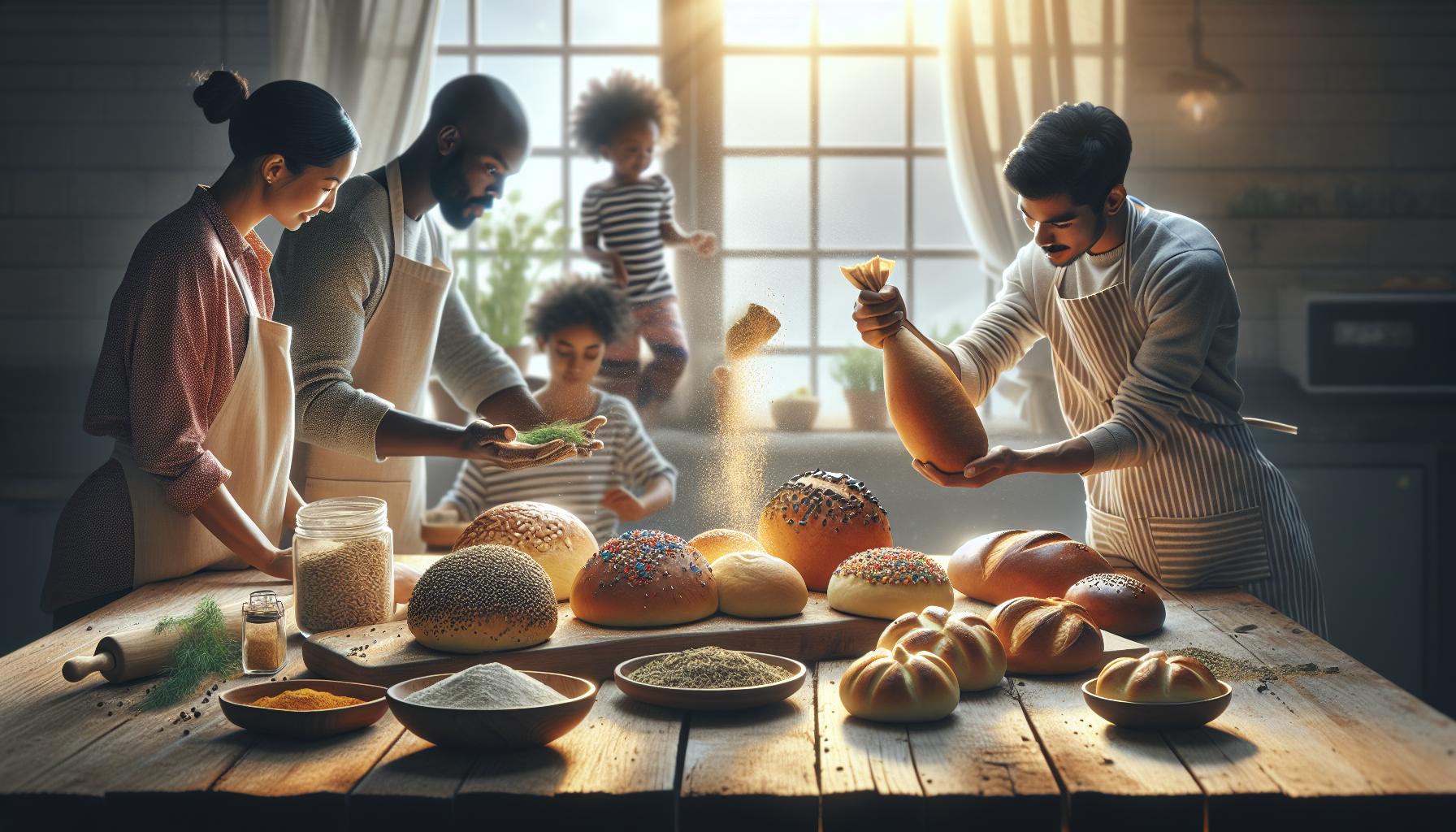 Variaciones Deliciosas: Personaliza tus Panecillos Sin Gluten