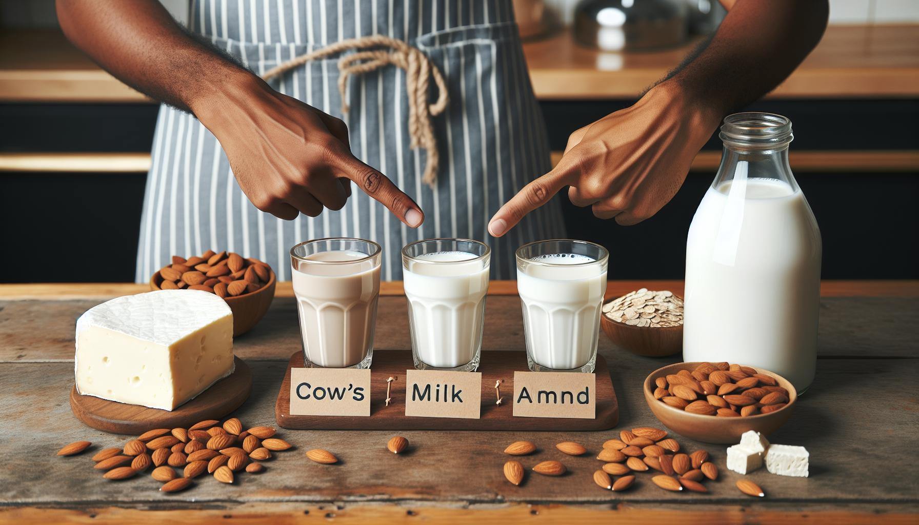Leche Sin Calcio: Qué Alternativas Aportan Más Nutrientes 2 3. Leche Vegetal vs. Leche de Vaca: Un Análisis Comparativo de Nutrientes