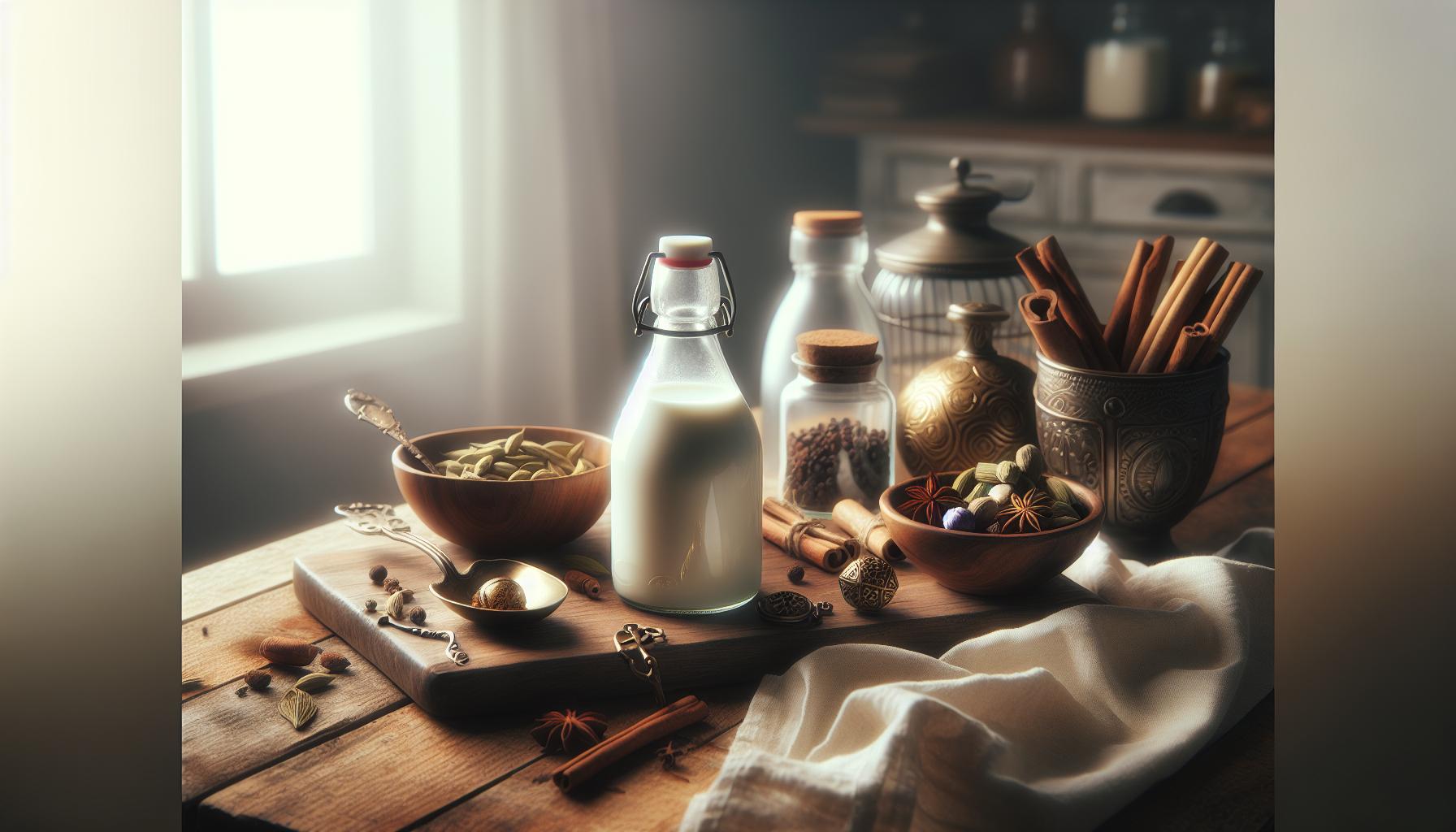 Ingredientes Clave: Leche, Especias y Sorpresas