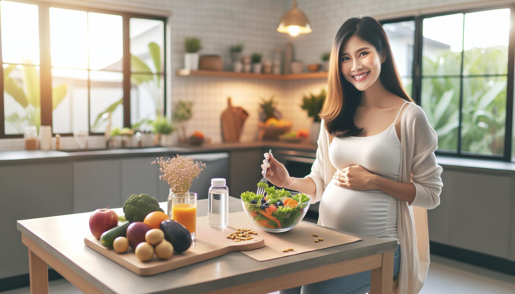 7. Integrando la Suplementación Prenatal con una Dieta Saludable